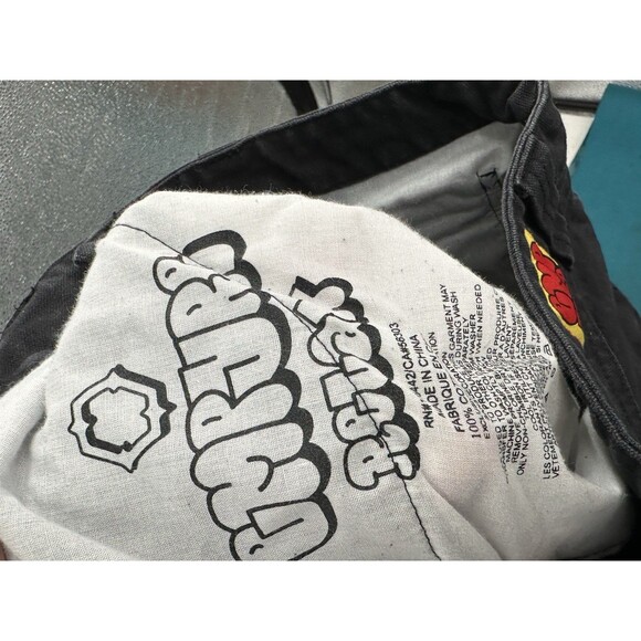 Vtg Y2K Empyre Double Knee‎ Loose Fit Baggy Black Jeans Pants Fits 30  Skater - Picture 12 of 12